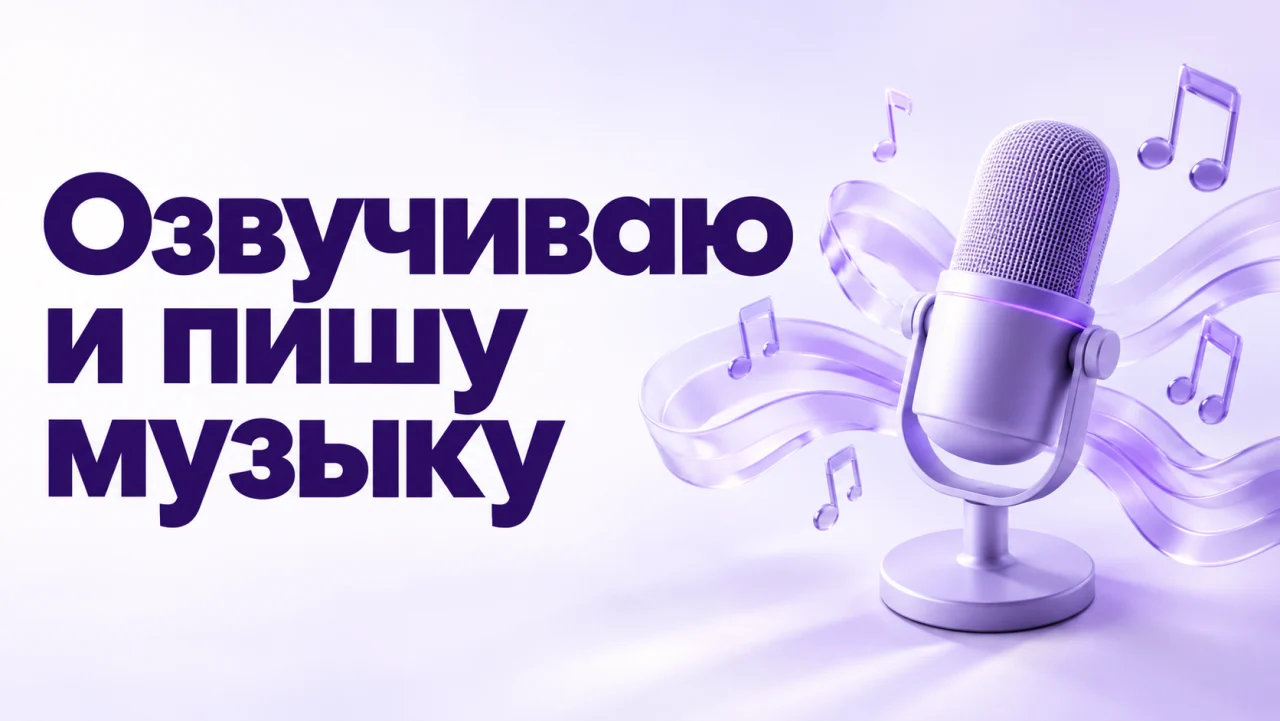 Озвучиваю и пишу музыку